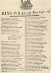 King William for Ever!!! by Author Unknown