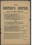 The Coster's Sister by Author Unknown