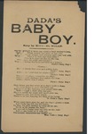 Dada's Baby Boy by Author Unknown