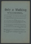 Only a Walking Wedding by Author Unknown