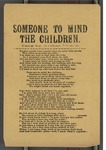 Someone to Mind the Children by Author Unknown