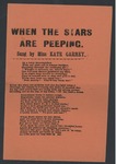 When the Stars are Peeping by Author Unknown
