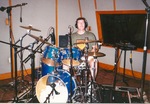 Recording drums by Kudzu Kings (Musical Group)
