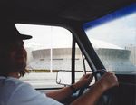 View from van: New Orleans Superdome by Kudzu Kings (Musical Group)