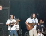 Playing a show: mandolin, acoustic guitar, drums by Kudzu Kings (Musical Group)