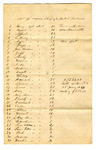List of Enslaved Persons Belonging to W. L. Treadwell by William Loundes Treadwell