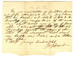 Bill of Sale of an Enslaved Person Named Sam by George Moseley