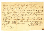 Bill of Sale of an Enslaved Person Named [Isom] by D. H. Moseley