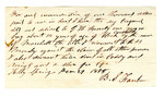 Bill of Sale of an Enslaved Person Named Marshall by G. H. Moseley