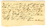 Bill of Sale of an Enslaved Person Named Matilda by Cummings Moseley