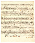 Deed of Conveyance from Virginia to Mississippi 4 Enslaved Persons Named Washington, Sarah, Charles, and Rosanna