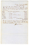 Bill of Sale of an Enslaved Person Named Ben