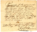 Bill of Sale of an Enslaved Person Named George by S. H. Plant