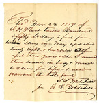 Bill of Sale of 2 Enslaved Persons Named Mary and [Alfred] by S. H. Plant