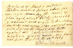 Bill of Sale of an Enslaved Person Named Gim by Mitchell Plant
