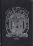 The Advocate by University of Mississippi. School of Law and Gene Hortman