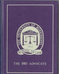 The Advocate by University of Mississippi. School of Law and Elizabeth Milton