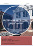 Lott Leadership Institute Monthly Newsletter: November 2018 (vol. 8) by University of Mississippi. Lott Leadership Institute