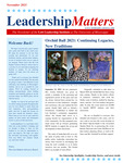 Leadership Matters: November 2021 by University of Mississippi. Lott Leadership Institute