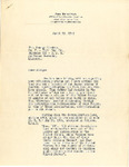 Letter from Abe Sherman to Pvt. George Abraham by Abe Sherman