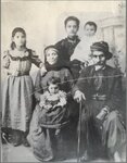 Katool family in Mount Lebanon, Syria, 1898 by Albert Katool Sr.