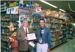 John Leslie presented with the Sam Walton American Hometown Leadership Award, image 004 by Author Unknown