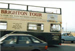 Double decker tour bus, Brighton, England, image 001 by Author Unknown