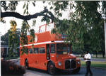 Double decker tour bus, Oxford, MS, image 001 by Author Unknown