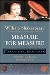 Measure for Measure: Texts and Contexts by William Shakespeare (1564-1616), Ivo Kamps, and Karen Raber
