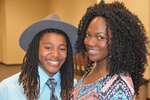 Close up of male student in hat and female student (2) by Mississippi Alliance for Minority Participation