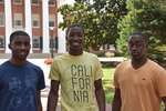 2016. Close up of three male students. by Mississippi Alliance for Minority Participation