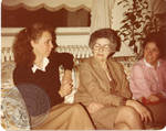 Series of photographs depicting League of Women Voters members at a party, scan 4 by Author Unknown
