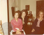 Series of photographs depicting League of Women Voters members at a party, scan 7 by Author Unknown