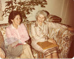 Series of photographs depicting League of Women Voters members at a party, scan 12 by Author Unknown