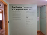 One-Student Classroom: M. B. Mayfield at Ole Miss by Gwendolyn Pfrenger
