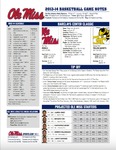 Ole Miss Game Notes Georgia Tech by Ole Miss Athletics. Men's Basketball