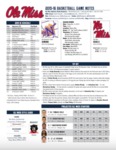 Game 1 Northwestern State by Ole Miss Athletics. Men's Basketball