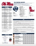 Ole Miss Game Notes UT Martin by Ole Miss Athletics. Men's Basketball