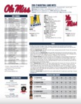 Ole Miss Game Notes Murray State by Ole Miss Athletics. Men's Basketball