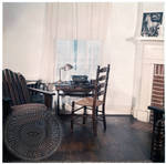 Faulkner's desk at Rowan Oak with typewriter and lamp: Image 2 by Edwin E. Meek