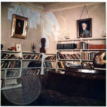 Library bookshelves at Rowan Oak: Image 4 by Edwin E. Meek