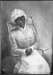 Painting of African American woman inside Rowan Oak: Image 1 by Edwin E. Meek