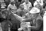 Salesman talking to crowd: Image 2 by Edwin E. Meek