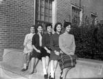 Group of women on campus: Image 4 by Edwin E. Meek