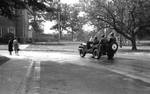 Troops patrolling in Jeep with gas masks: Image 2 by Edwin E. Meek