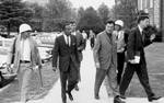 James Meredith entering first class at Bondurant Hall: Image 1 by Edwin E. Meek