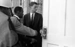 James Meredith entering first class at Bondurant Hall: Image 2 by Edwin E. Meek