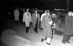 James Meredith leaves dorm at night: Image 1 by Edwin E. Meek