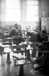 James Meredith at second class in Peabody Hall: Image 1 by Edwin E. Meek