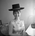 Unidentified young woman with hat: Image 3 by Edwin E. Meek